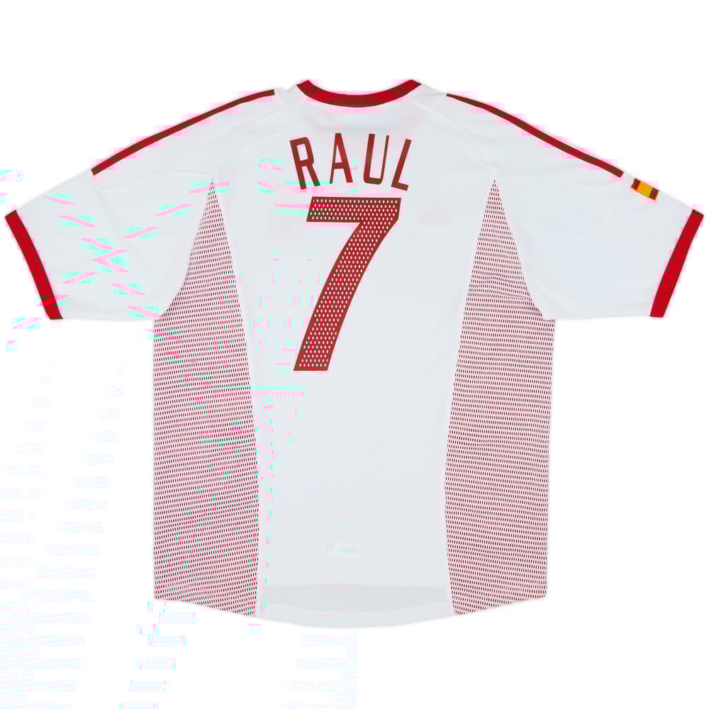2002-04 Spain Away Shirt Raul #7 - 8/10 - (L)