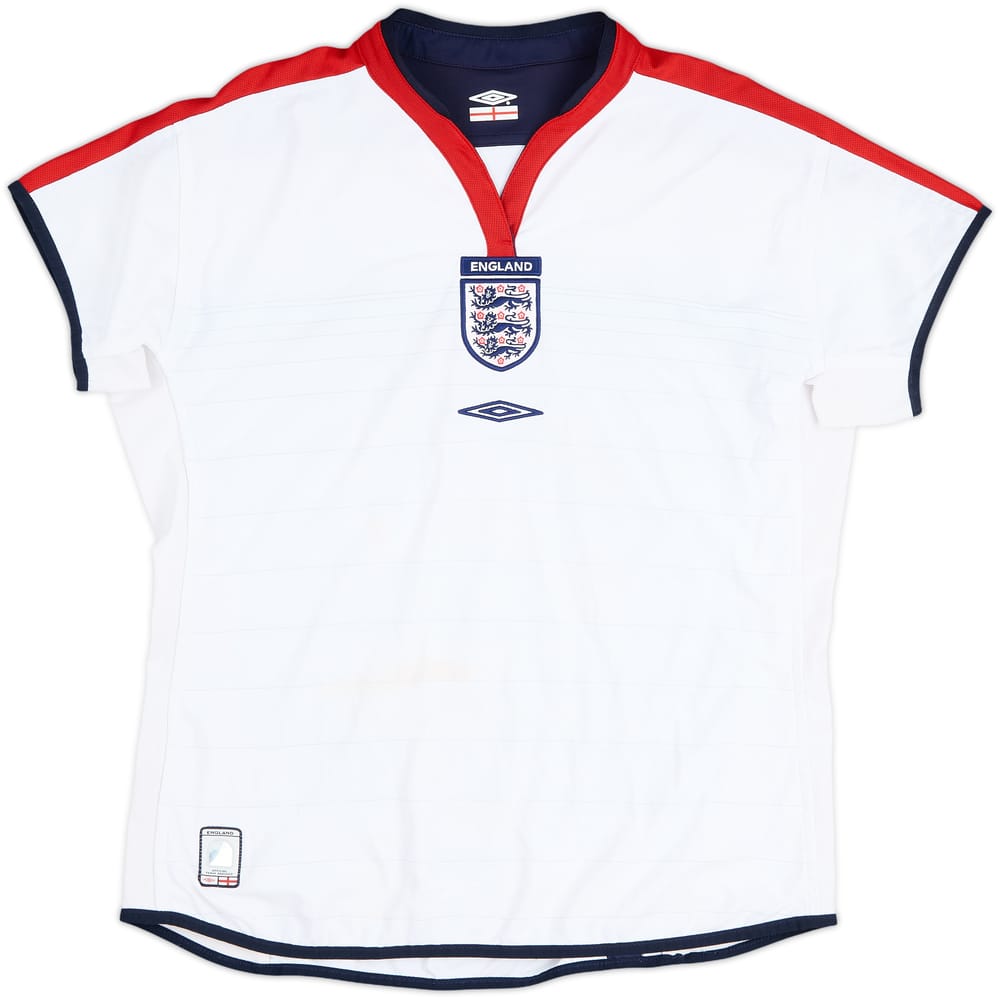 2003-05 England Home Shirt - 7/10 - (Women's L)