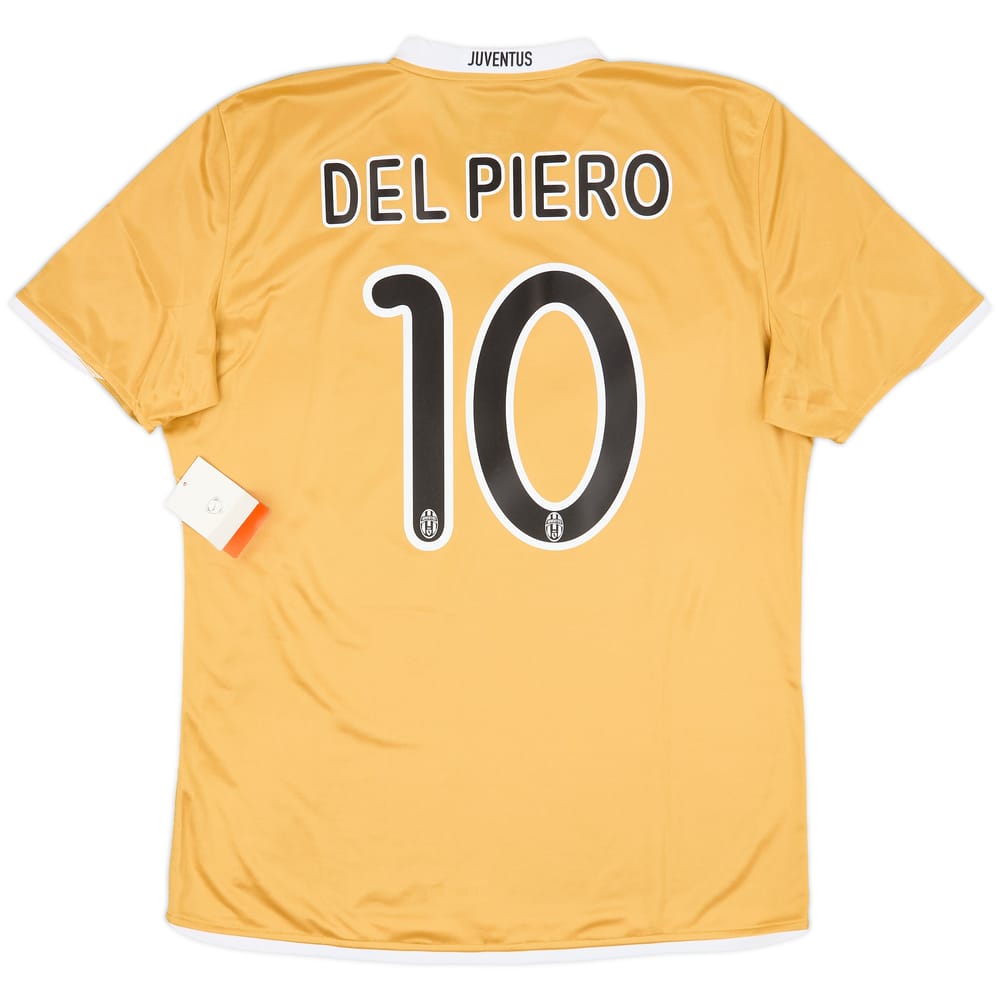 2008-09 Juventus Player Issue Away Shirt Del Piero #10 (XL)