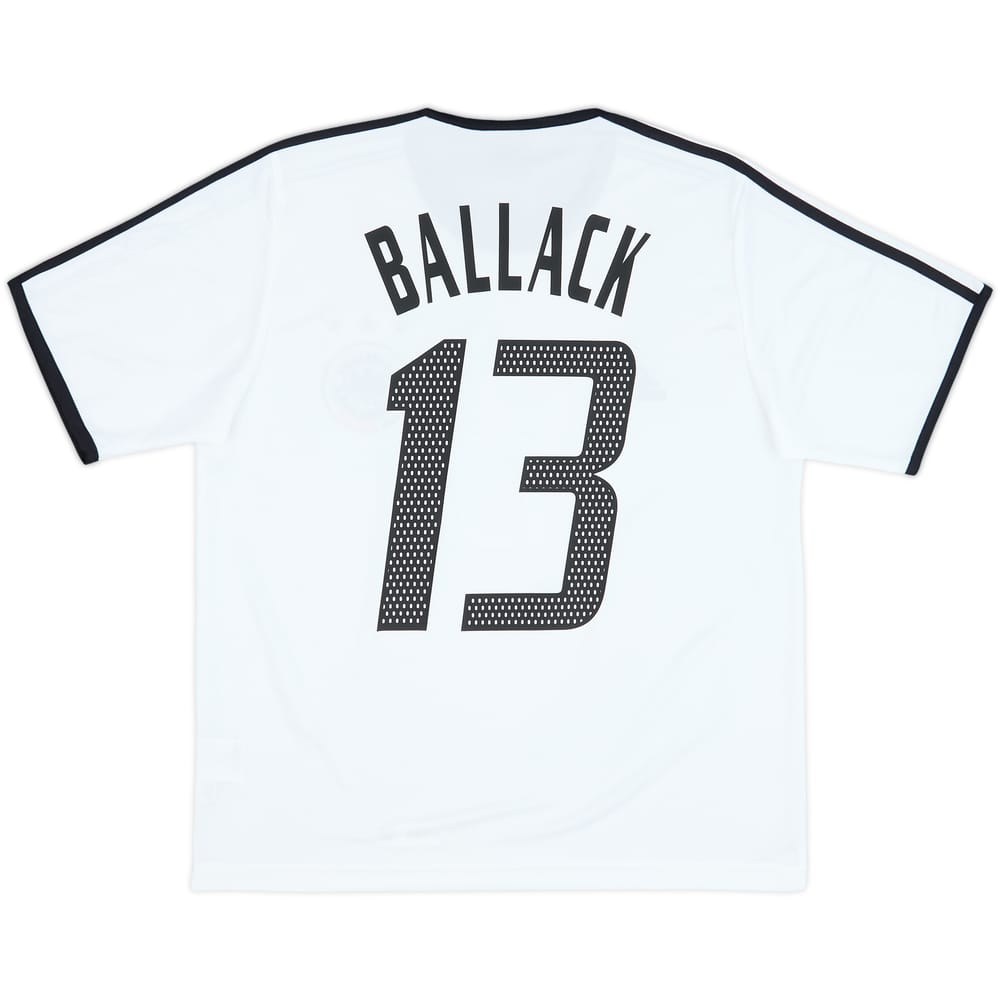 2004-05 Germany Basic Home Shirt Ballack #13 - 6/10 - (M)