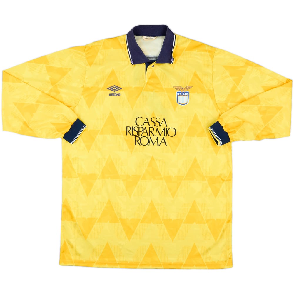 1989-90 Lazio Match Issue Away L/S Shirt #2