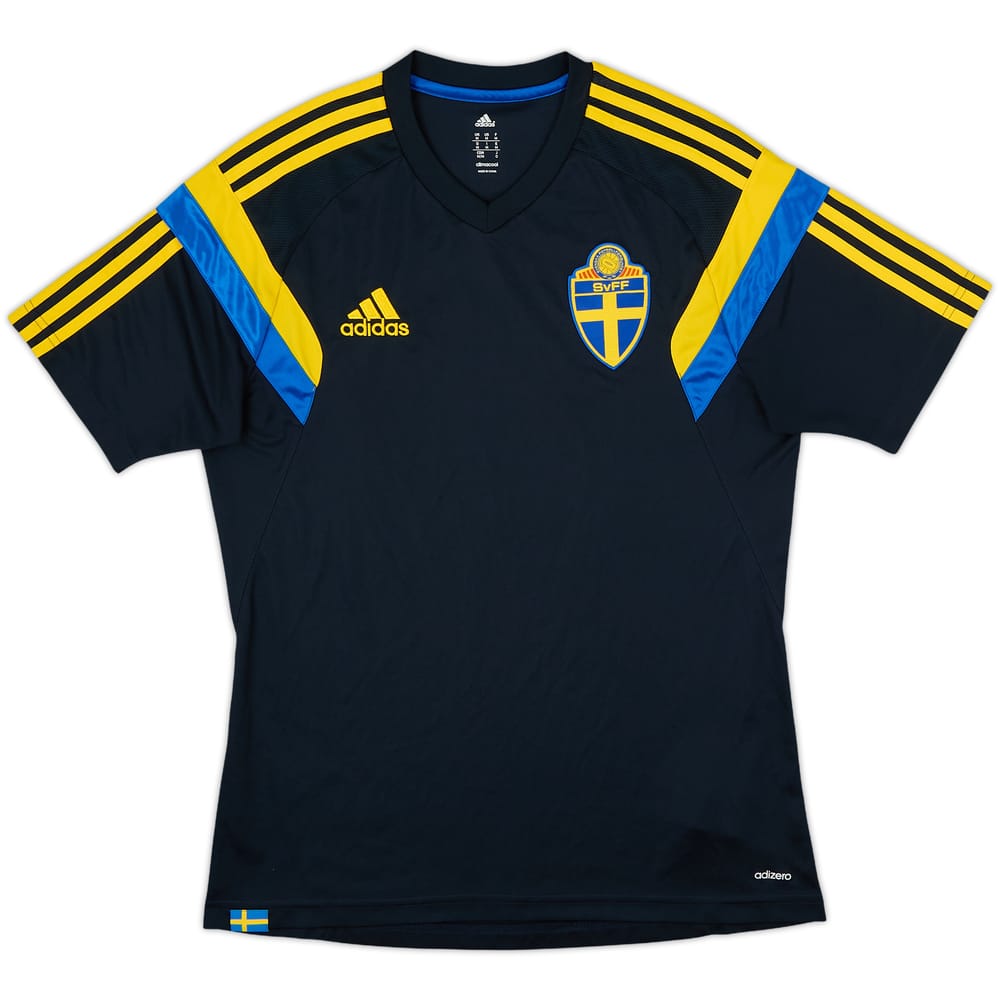 2013-14 Sweden adidas Training Shirt - 9/10 - (M)