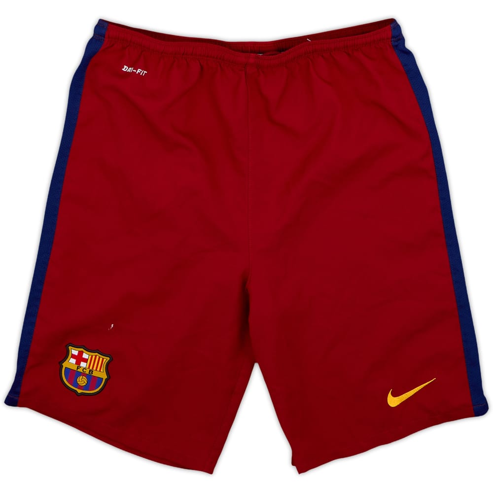 2015-16 Barcelona Home Shorts - 8/10 - (13-15 Years)