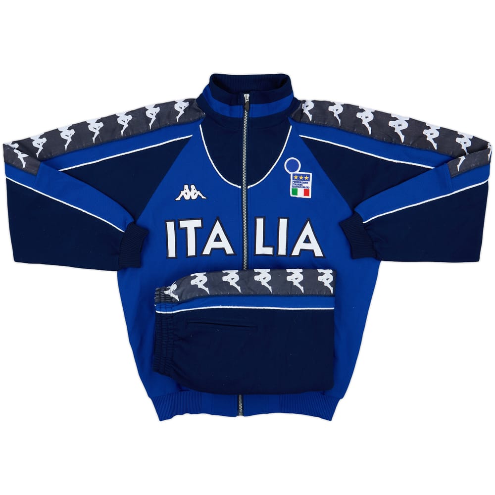 2000-01 Italy Kappa Tracksuit - 8/10 - (L)