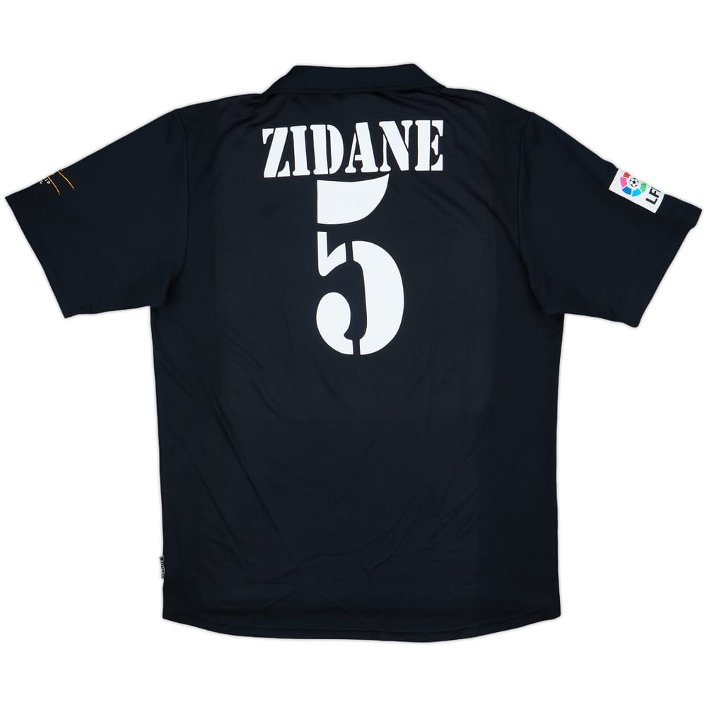 2001 Real Madrid Away Shirt Zidane #5 - 9/10 - (L)