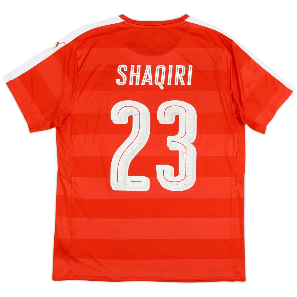 2016-17 Switzerland Home Shirt Shaqiri #23 - 5/10 - (L)