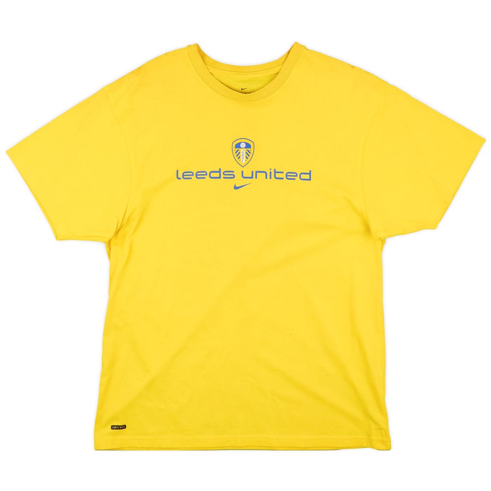 2002-03 Leeds United Nike Cotton Tee - 8/10 - (M)