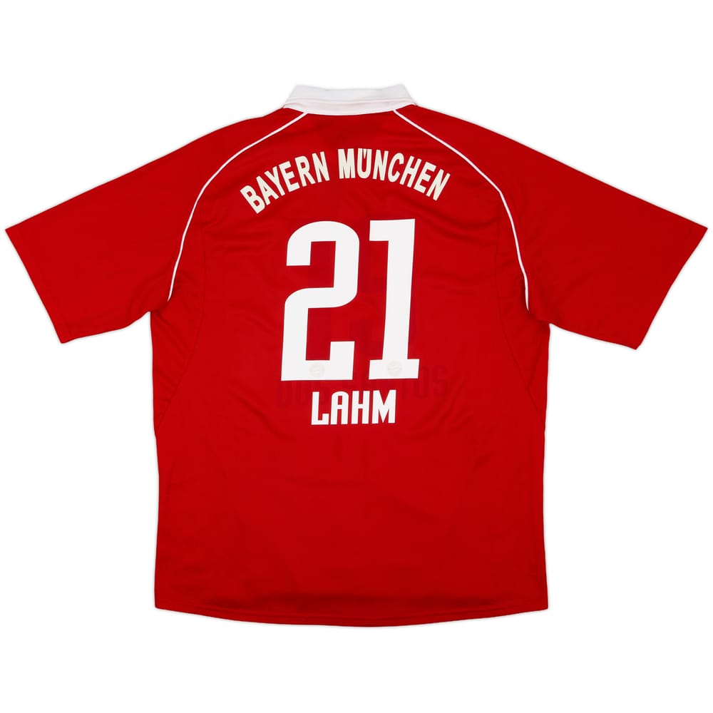 2005-06 Bayern Munich Home Shirt Lahm #21 - 7/10 - (XL)
