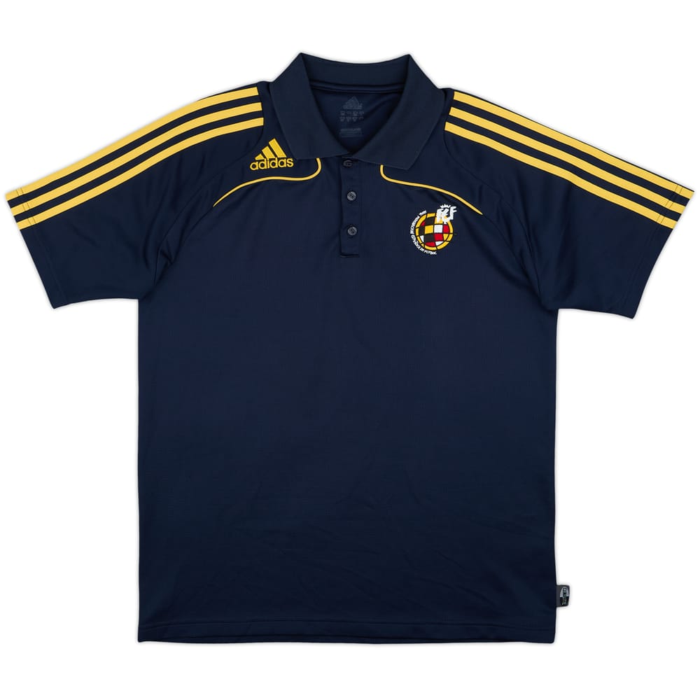 2008-09 Spain adidas Polo Shirt - 8/10 - (M)