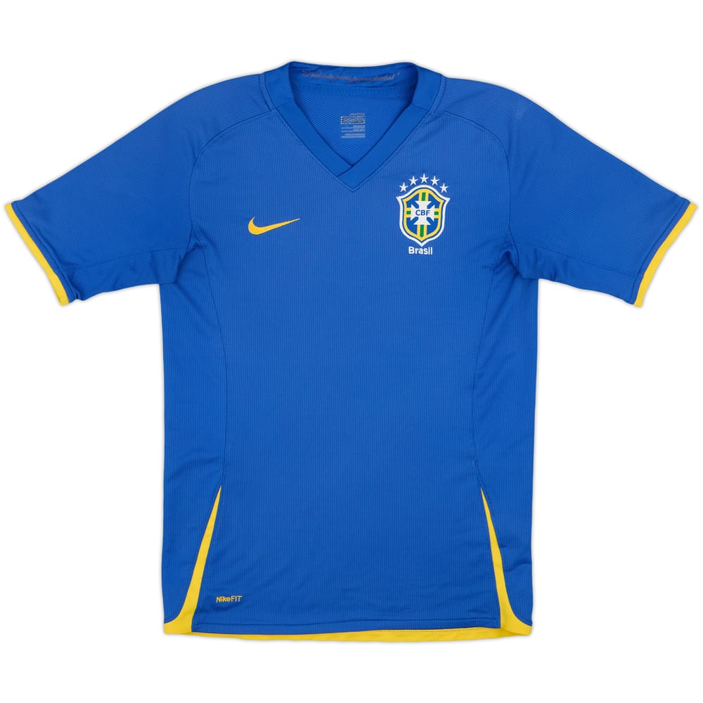 2008-10 Brazil Away Shirt - 5/10 - (L.Boys)