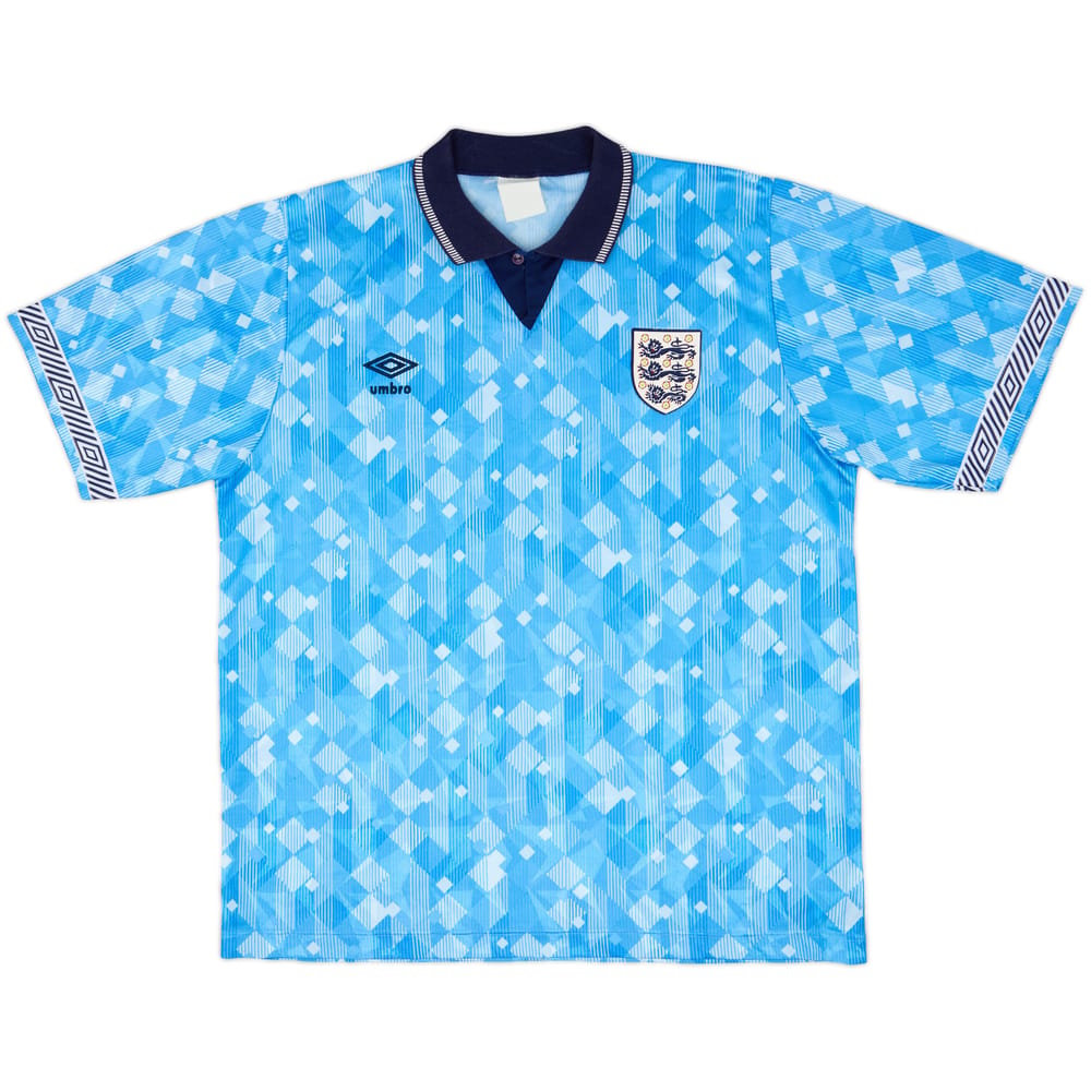 1990-92 England Third Shirt - 9/10 - (XL)