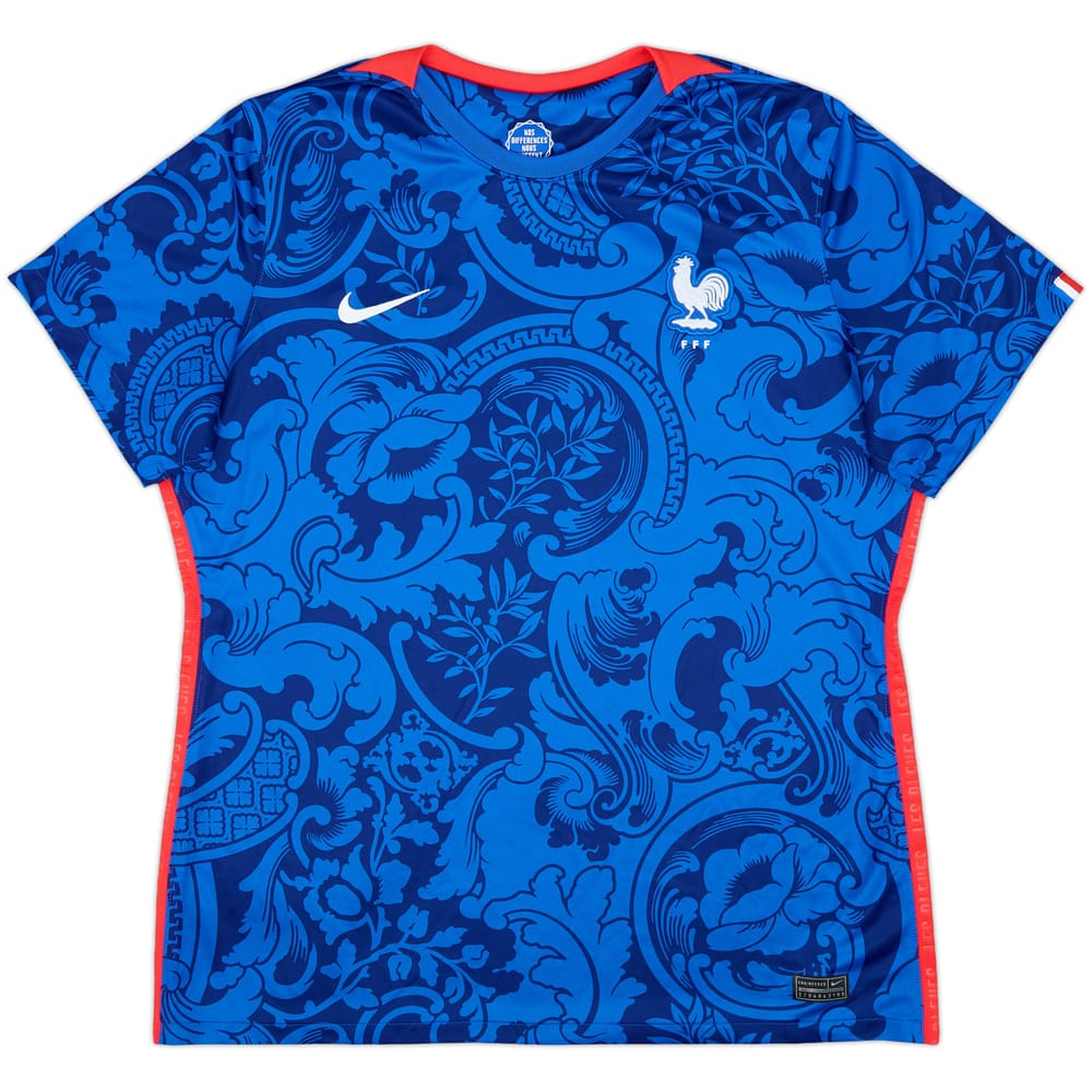 2022-23 France Women's Home Shirt - 9/10 - (Women's XL)
