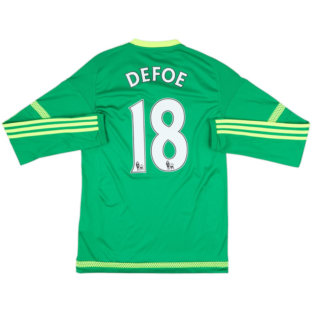 2015-16 Sunderland Away L/S Shirt Defoe #18 - 8/10 - (S)