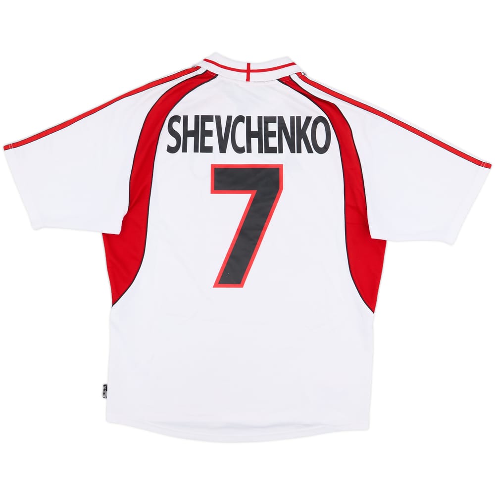 2000-02 AC Milan Away Shirt Shevchenko #7 - 8/10 - (L)