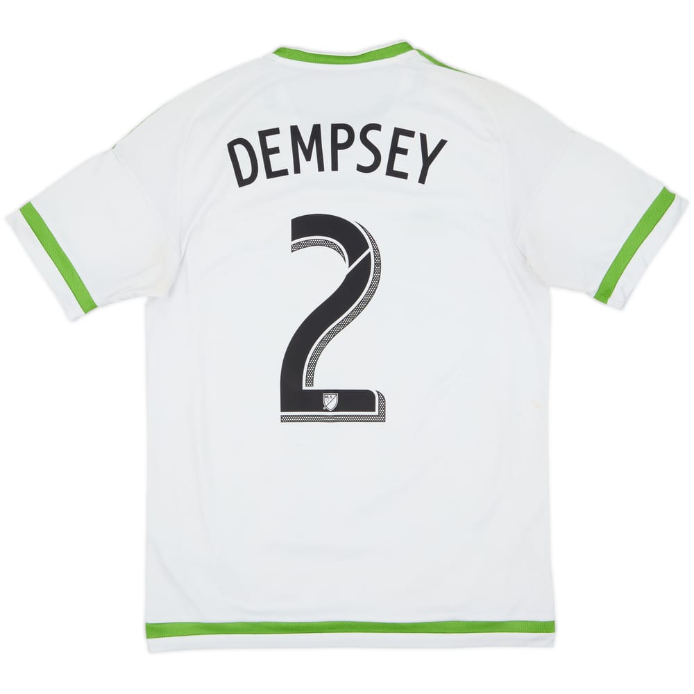 Camiseta de visitante del Seattle Sounders 2015 Dempsey #2 - 6/10 - (S)