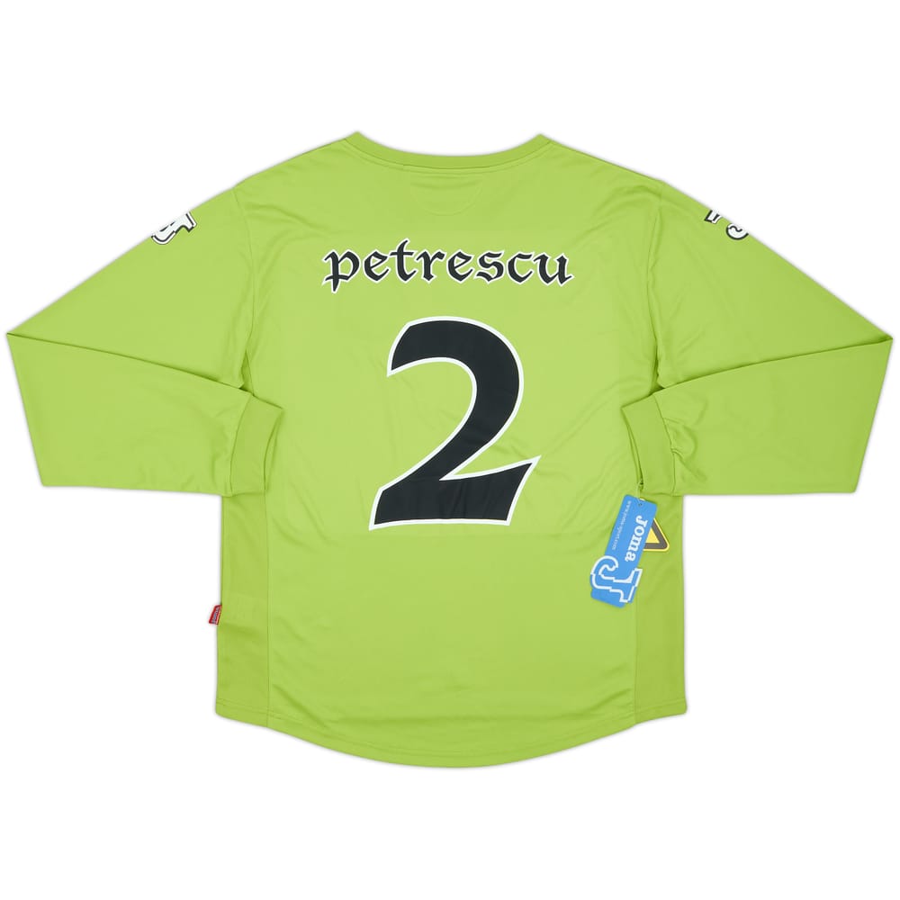 2007-08 Unirea Urziceni Away L/S Shirt Petrescu #2 (M)