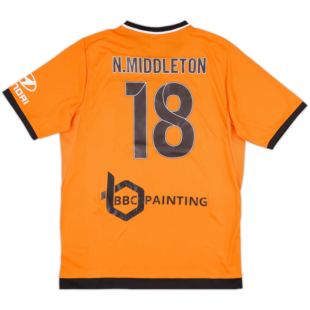 2018-19 Brisbane Roar Home Shirt N.Middleton #18 (L)