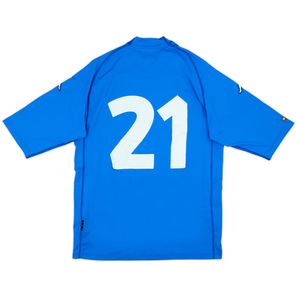 2000-01 Italy Player Issue Home Shirt #21 (L)