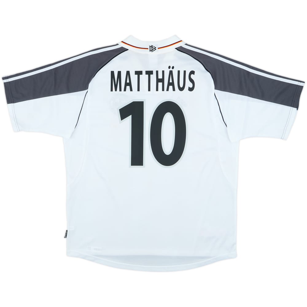 2000-02 Germany Home Shirt Matthaus #10 (XL)