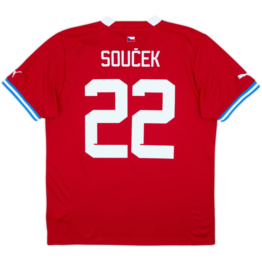2022-23 Czech Republic Home Shirt Soucek #22 (L)