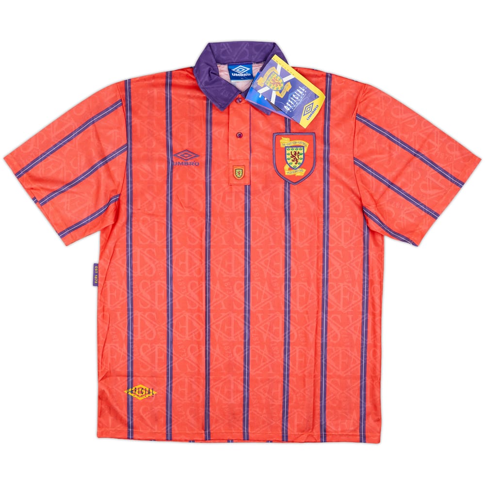 1993-95 Scotland Away Shirt (XL)