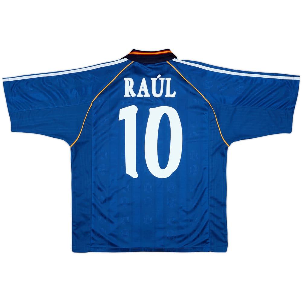 1999-00 Spain Away Shirt Raul #10 (L)