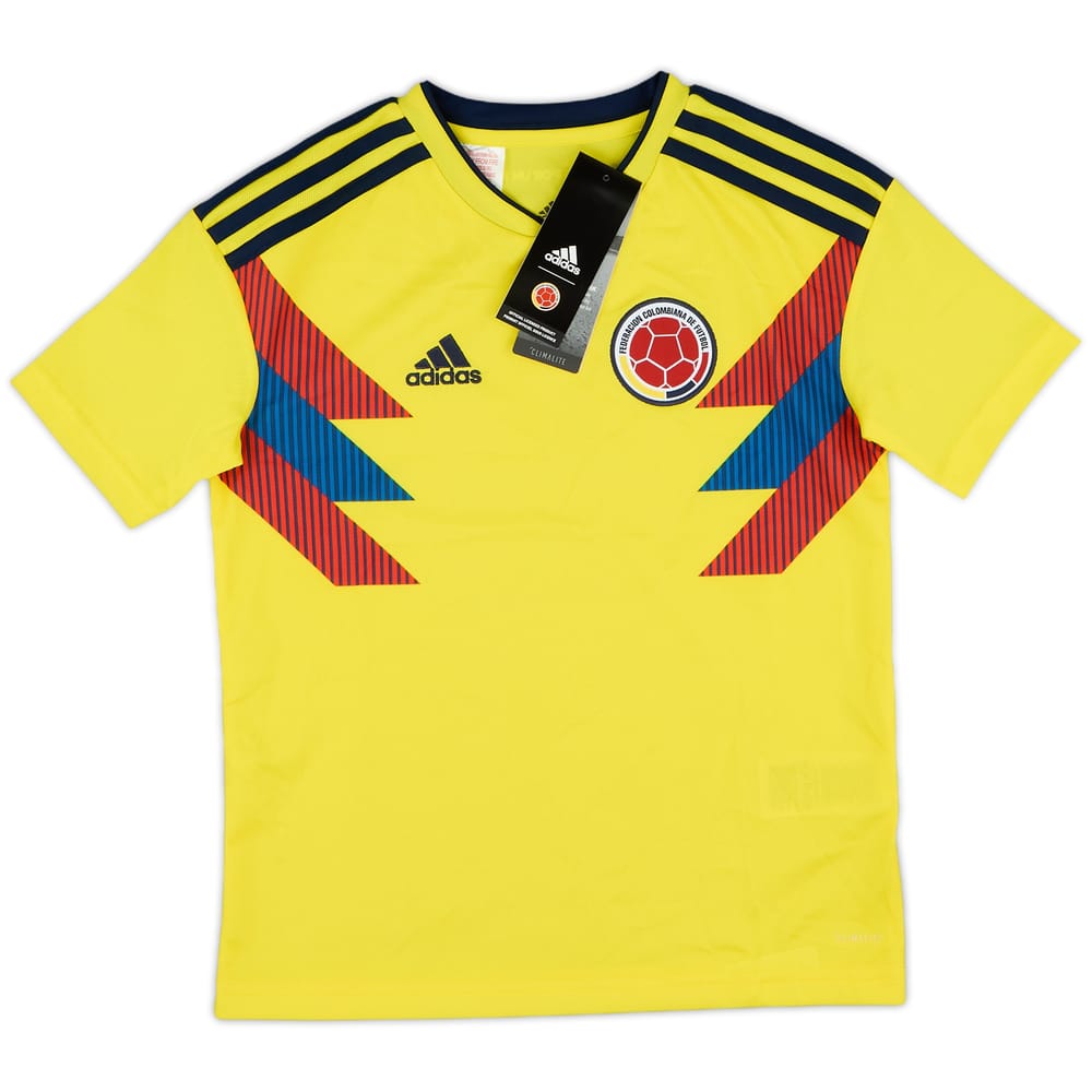 2018-19 Colombia Home Shirt (S.Boys)