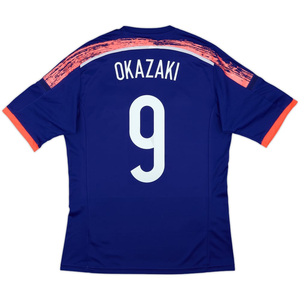 2013-15 Japan Home Shirt Okazaki #9 (L)