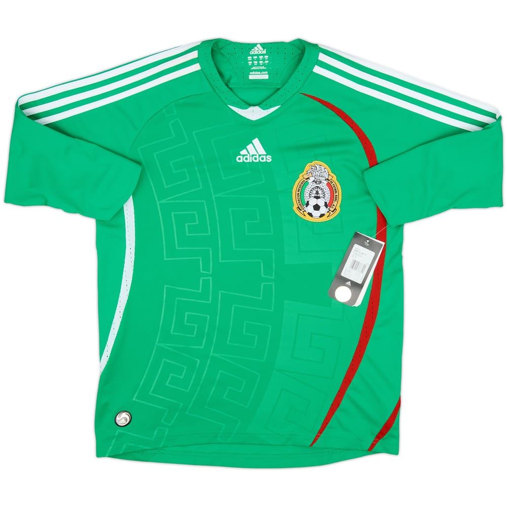 2008-09 Mexico Home Shirt (L.Boys)