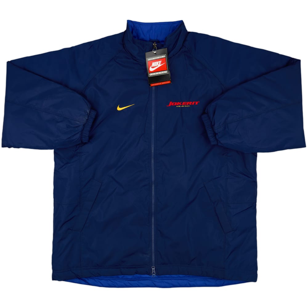 1998-00 Jokerit Helsinki Ice Hockey Nike Padded Bench Coat (XXL)