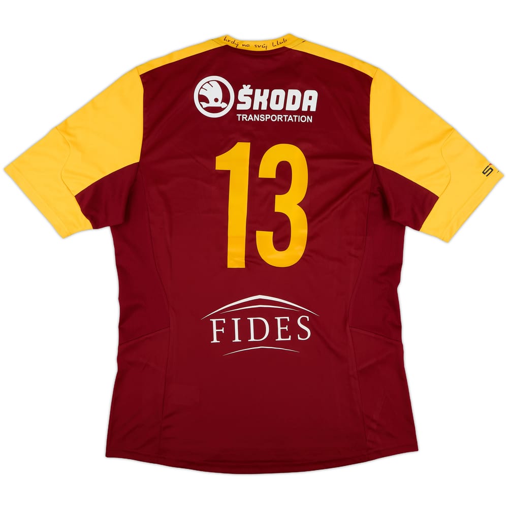 2014-15 Dukla Praha Home Shirt #13 (L)