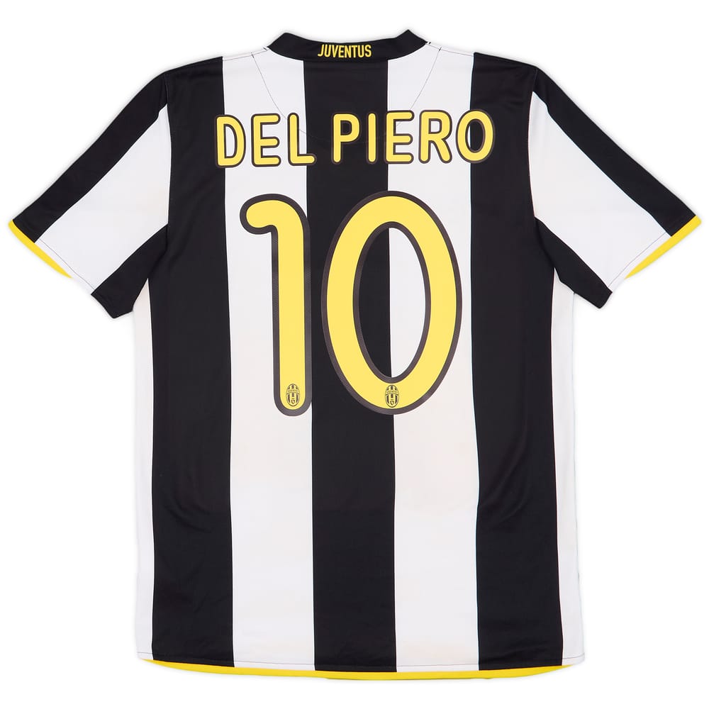 2008-09 Juventus Home Shirt Del Piero #10 - 6/10 - (S)