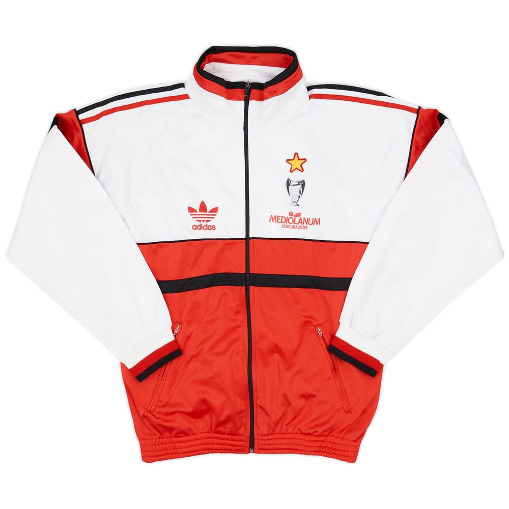 1990-92 AC Milan adidas Track Jacket - 7/10 - (M)