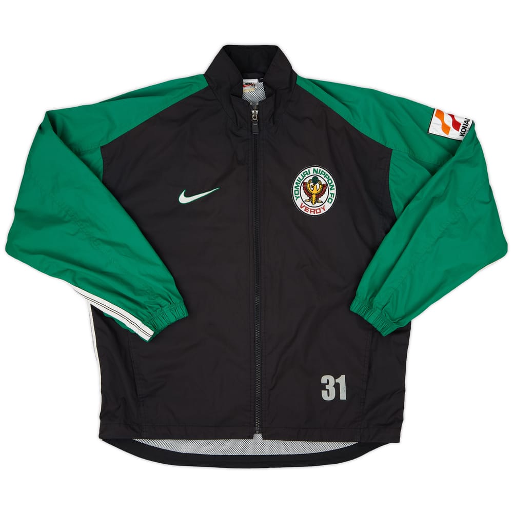 1998 Verdy Kawasaki Player Issue Nike Rain Jacket #31 - 8/10 - (XL)