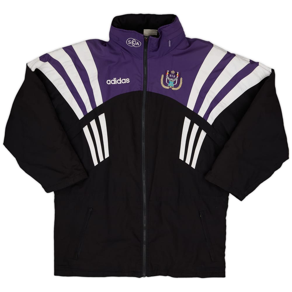1996-97 Anderlecht adidas Padded Bench Jacket - 6/10 - (M/L)