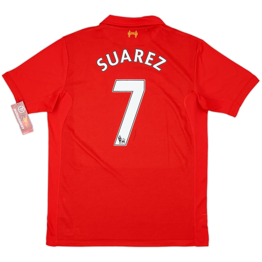 2012-13 Liverpool Home Shirt Suarez #7 (L)