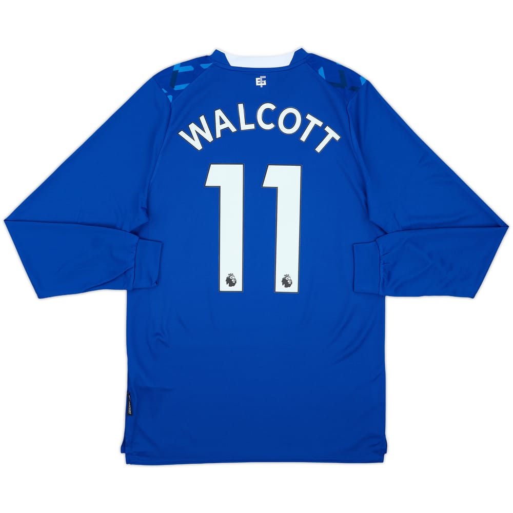 2019-20 Everton Home L/S Shirt Walcott #11 (S)