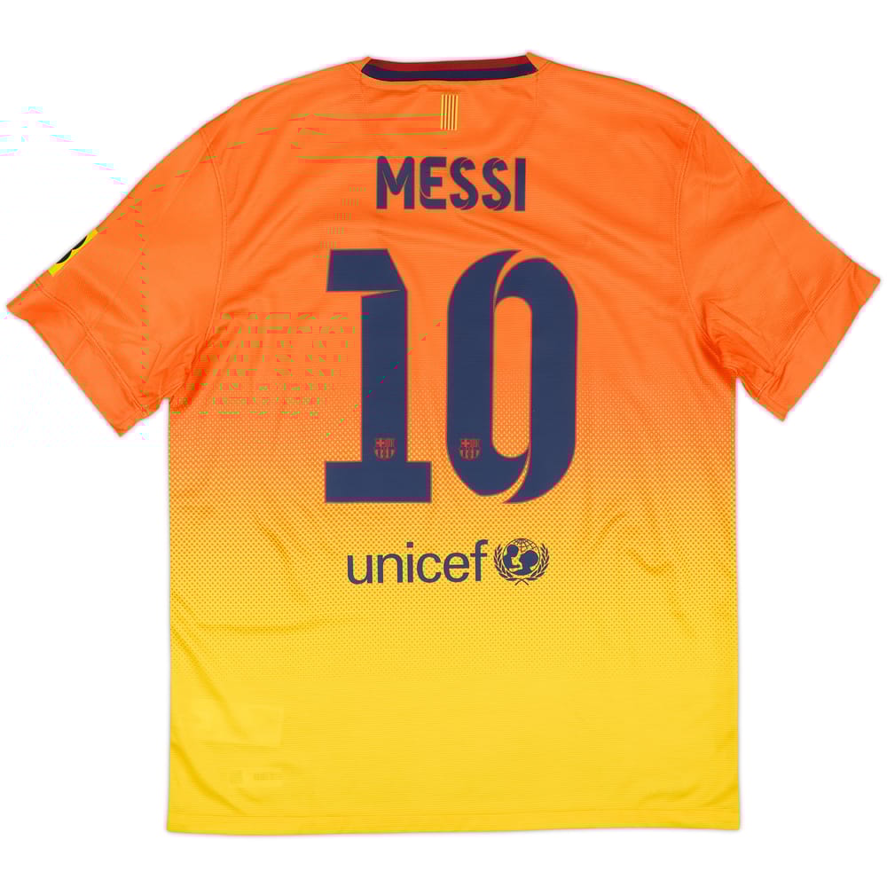 2012-13 Barcelona Away Shirt Messi #10 (L)