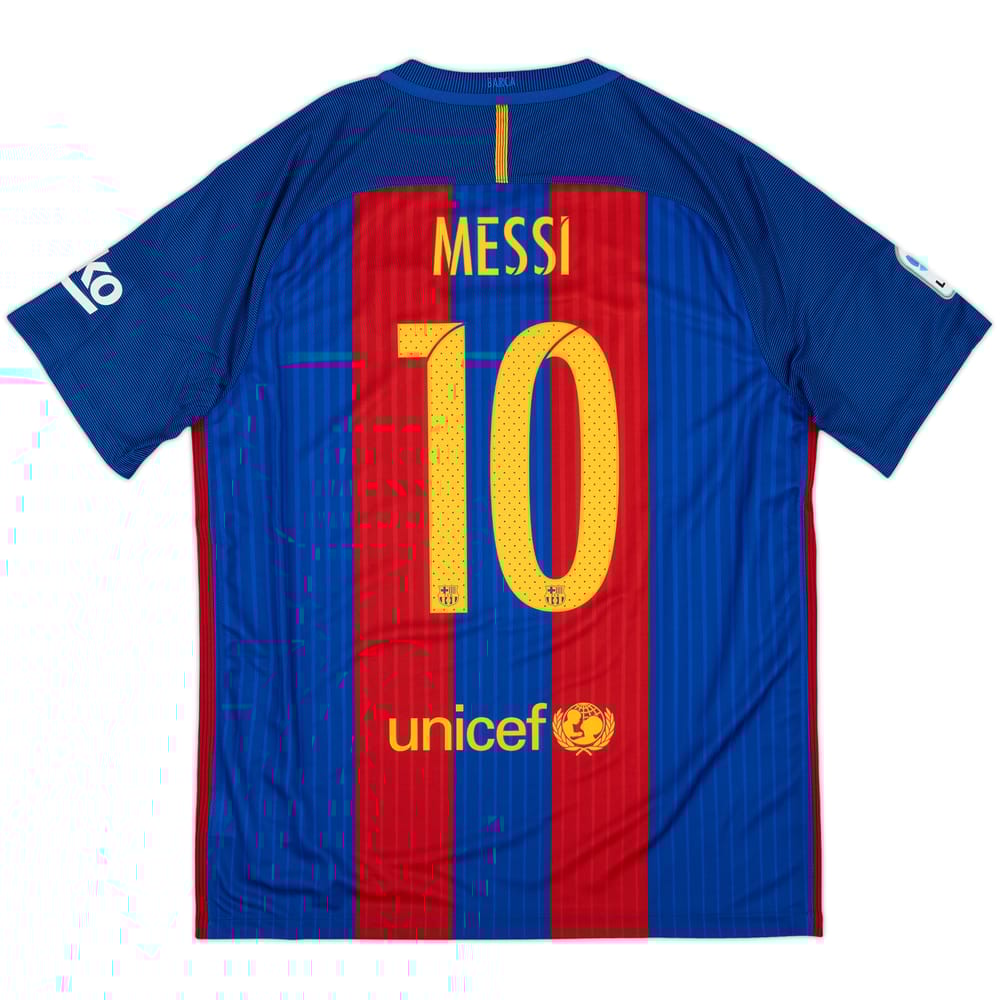 2016-17 Barcelona Home Shirt Messi #10 (L)