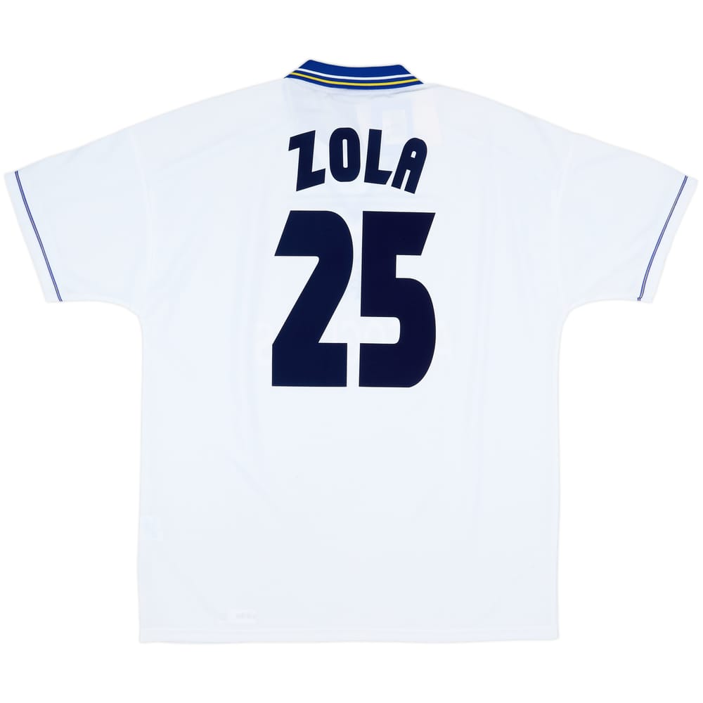 1998-00 Chelsea Away Shirt Zola #25 (XL)