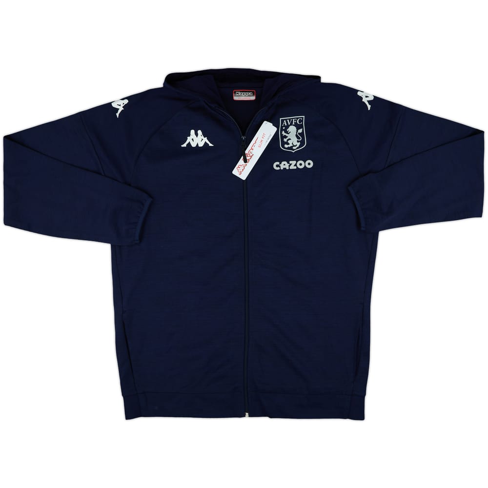 2020-21 Aston Villa Kappa Hooded Track Jacket (XXL)