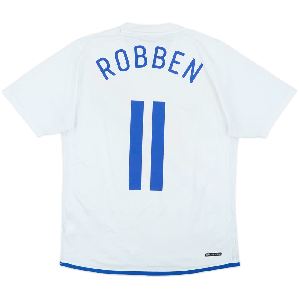 2006-08 Netherlands Away Shirt Robben #11 - 6/10 - (L.Boys)