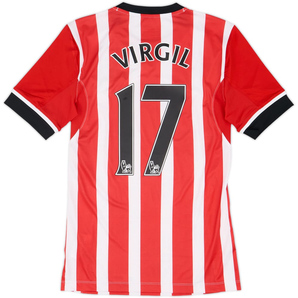 2016-17 Southampton Home Shirt Virgil #17 - 6/10 - (S)