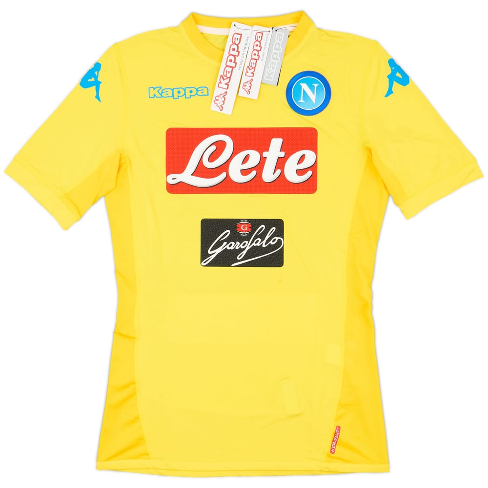 2017-18 Napoli Authentic Away Shirt (M)