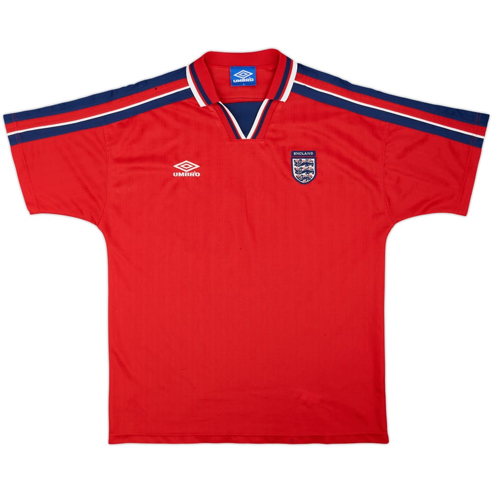2000-01 England Umbro Training Shirt - 6/10 - (L)