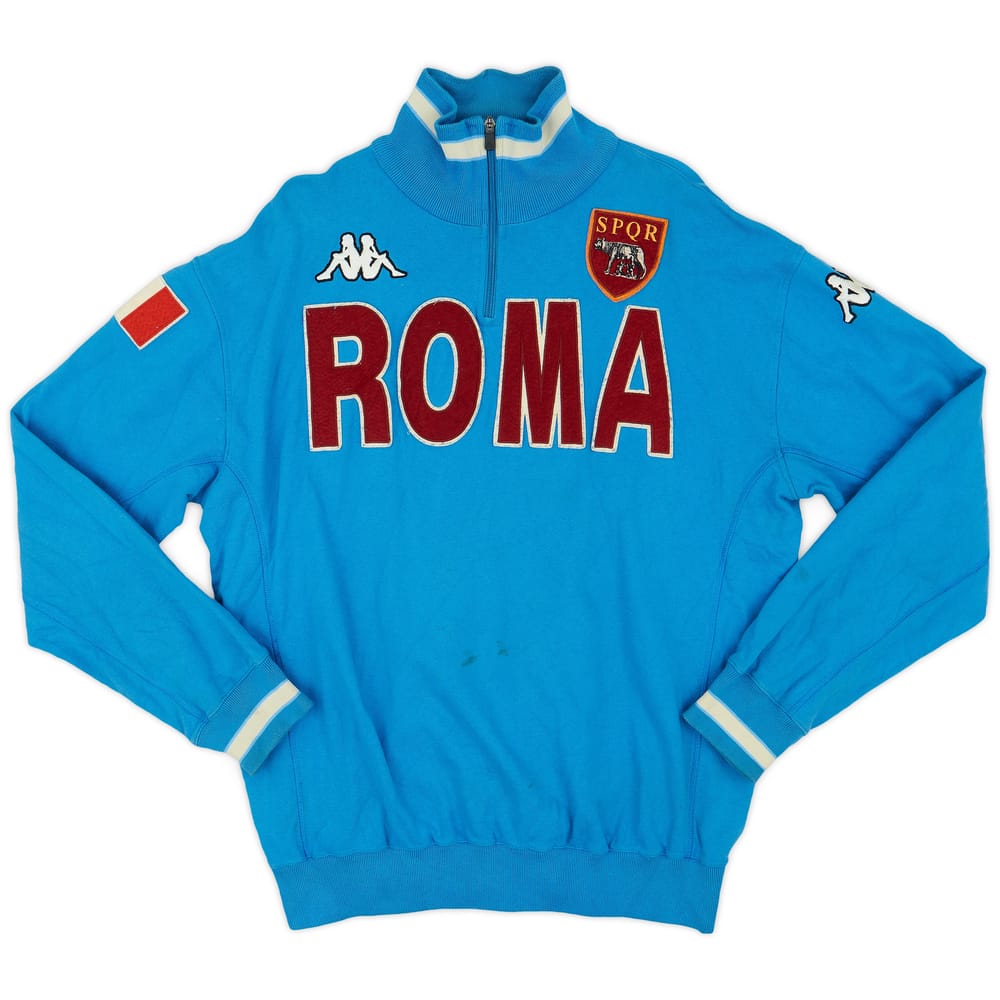 2008-09 Roma Kappa 1/4 Zip Sweat Top - 5/10 - (XXL)