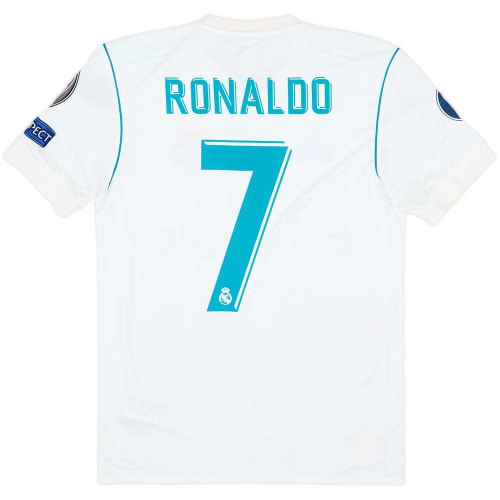 Camiseta de local del Real Madrid 2017-18 (XS)