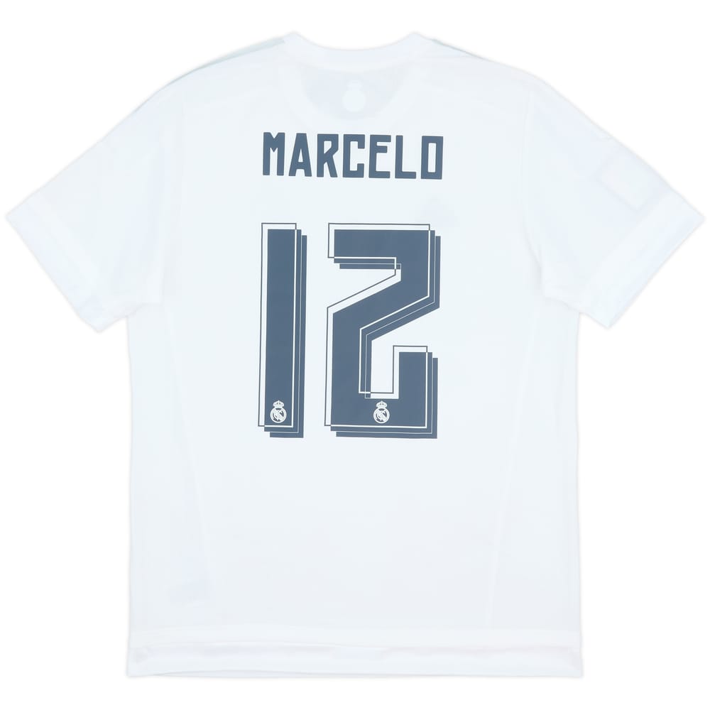 2015-16 Real Madrid Home Shirt Marcelo #12 (L)