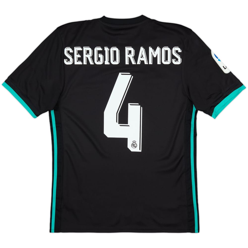 2017-18 Real Madrid Away Shirt Sergio Ramos #4 (S)