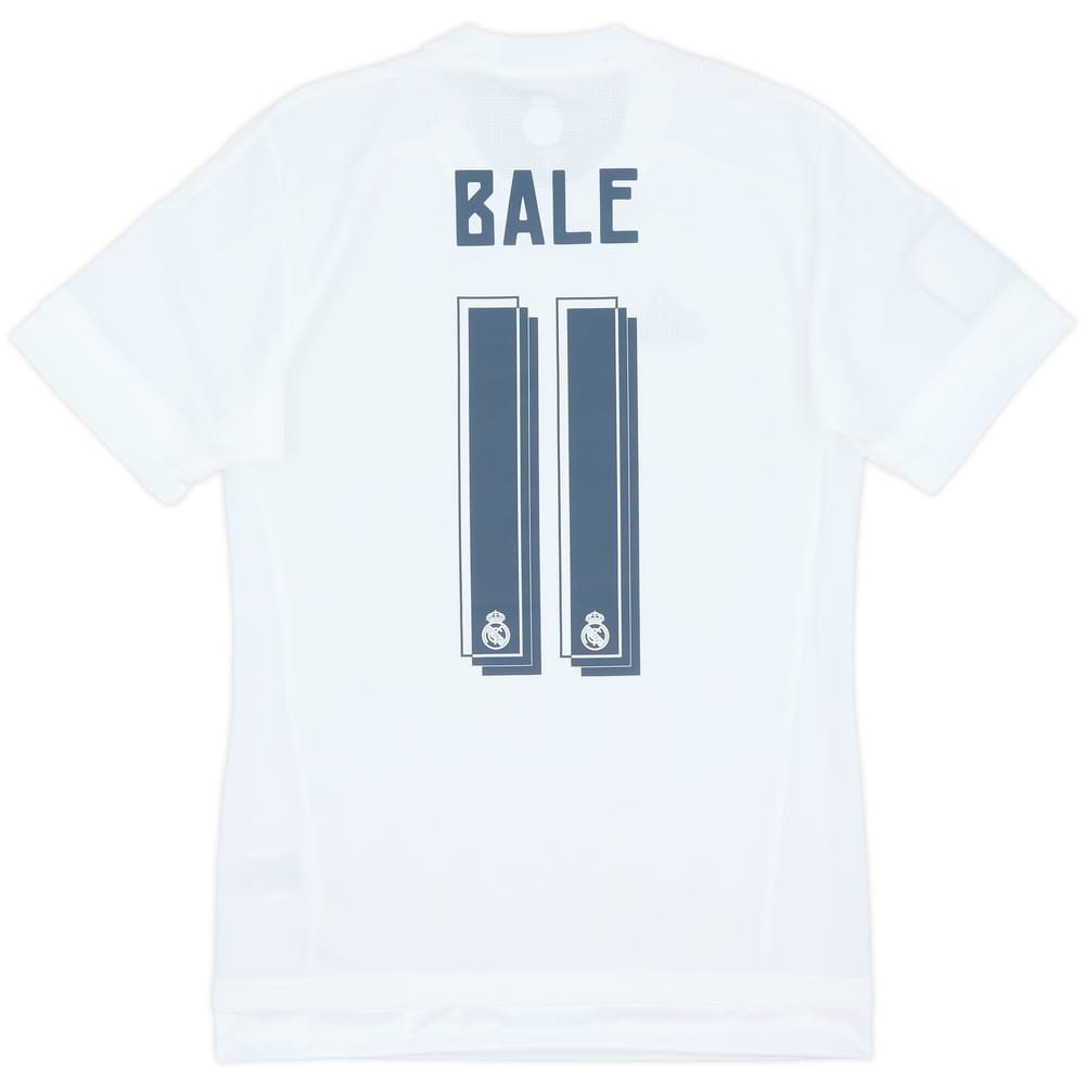 2015-16 Real Madrid Home Shirt Bale #11 (XS)